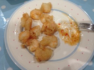 Serve with a little sweet chilli dipping sauce